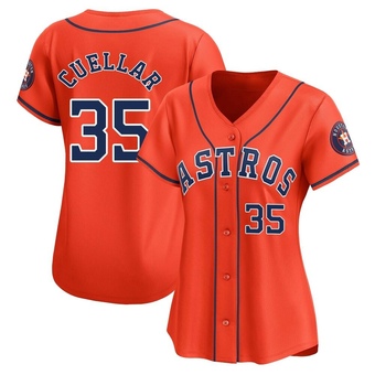 Women's Limited Houston Astros Mike Cuellar Alternate Jersey - Orange