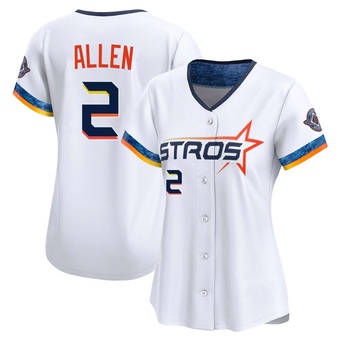 Women's Limited Houston Astros Nick Allen 2025 City Connect Jersey - White