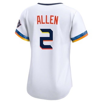 Women's Limited Houston Astros Nick Allen 2025 City Connect Jersey - White
