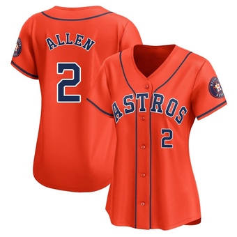 Women's Limited Houston Astros Nick Allen Alternate Jersey - Orange