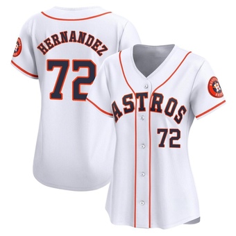 Women's Limited Houston Astros Nick Hernandez Home Jersey - White