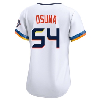 Women's Limited Houston Astros Roberto Osuna 2025 City Connect Jersey - White