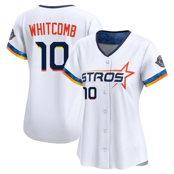 Women's Limited Houston Astros Shay Whitcomb 2025 City Connect Jersey - White