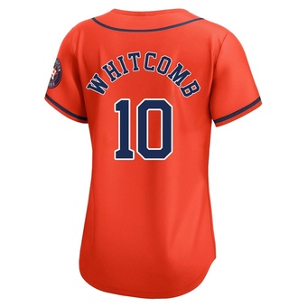 Women's Limited Houston Astros Shay Whitcomb Alternate Jersey - Orange