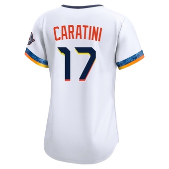 Women's Limited Houston Astros Victor Caratini 2025 City Connect Jersey - White