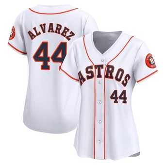 Women's Limited Houston Astros Yordan Alvarez Home Jersey - White