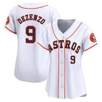 Women's Limited Houston Astros Zach Dezenzo Home Jersey - White