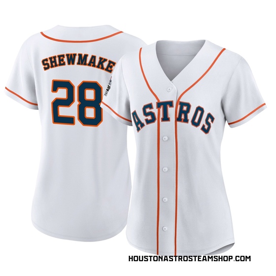Women's Replica Houston Astros Braden Shewmake 2022 World Series Home Jersey - White