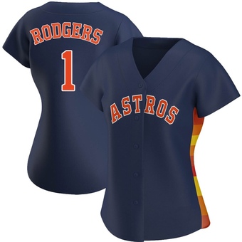 Women's Replica Houston Astros Brendan Rodgers Alternate Jersey - Navy