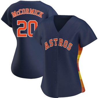 Women's Replica Houston Astros Chas McCormick Alternate Jersey - Navy