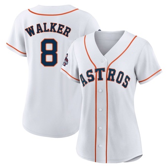 Women's Replica Houston Astros Christian Walker 2022 World Series Champions Home Jersey - White
