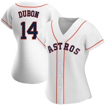 Women's Replica Houston Astros Mauricio Dubon Home Jersey - White