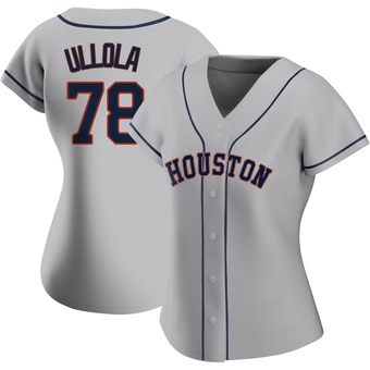 Women's Replica Houston Astros Miguel Ullola Road 2020 Jersey - Gray