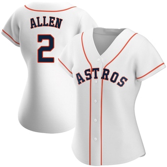 Women's Replica Houston Astros Nick Allen Home Jersey - White