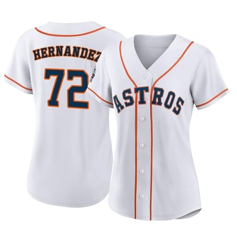 Women's Replica Houston Astros Nick Hernandez 2022 World Series Home Jersey - White