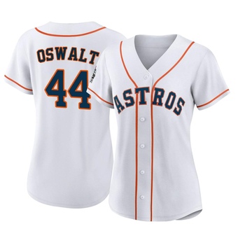 Women's Replica Houston Astros Roy Oswalt 2022 World Series Home Jersey - White