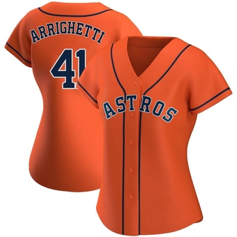 Women's Replica Houston Astros Spencer Arrighetti Alternate Jersey - Orange