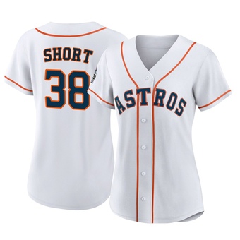 Women's Replica Houston Astros Zack Short 2022 World Series Home Jersey - White
