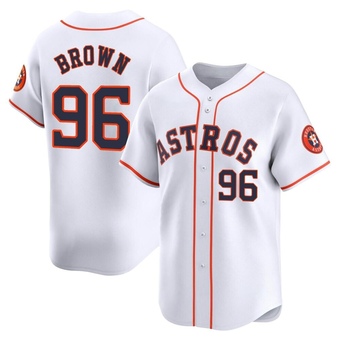 Youth Limited Houston Astros Aaron Brown Home Jersey - White
