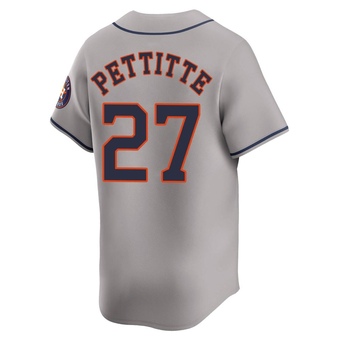 Youth Limited Houston Astros Andy Pettitte Away Jersey - Gray