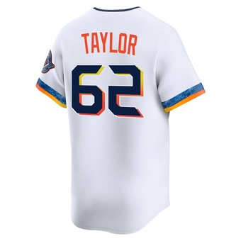 Youth Limited Houston Astros Blake Taylor 2025 City Connect Jersey - White