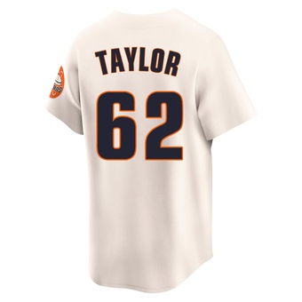 Youth Limited Houston Astros Blake Taylor Throwback Cooperstown Collection Jersey - Cream