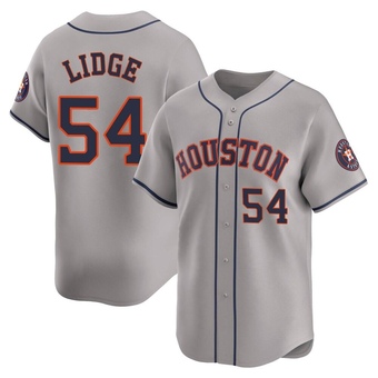 Youth Limited Houston Astros Brad Lidge Away Jersey - Gray