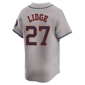 Youth Limited Houston Astros Brad Lidge Away Jersey - Gray