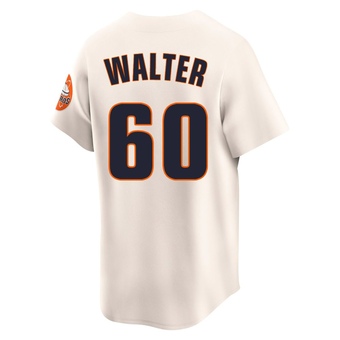 Youth Limited Houston Astros Brandon Walter Throwback Cooperstown Collection Jersey - Cream