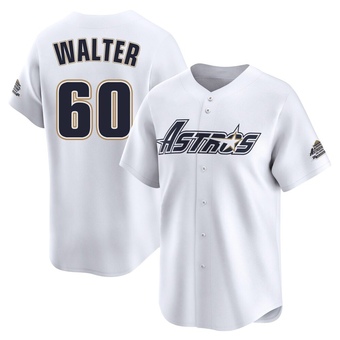 Youth Limited Houston Astros Brandon Walter Throwback Cooperstown Collection Jersey - White
