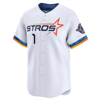Youth Limited Houston Astros Brendan Rodgers 2025 City Connect Jersey - White