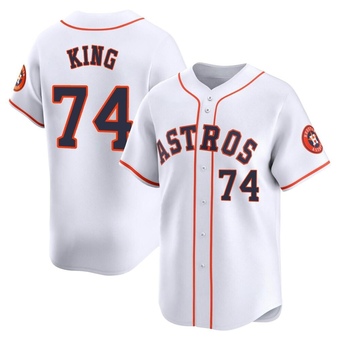 Youth Limited Houston Astros Bryan King Home Jersey - White