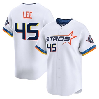 Youth Limited Houston Astros Carlos Lee 2025 City Connect Jersey - White