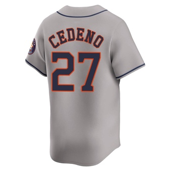 Youth Limited Houston Astros Cesar Cedeno Away Jersey - Gray