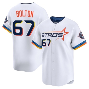 Youth Limited Houston Astros Cody Bolton 2025 City Connect Jersey - White