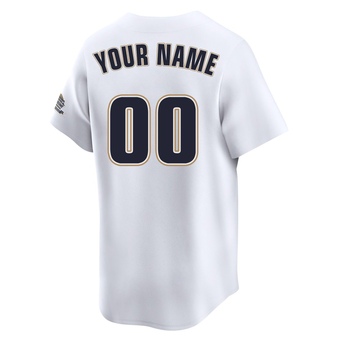 Youth Limited Houston Astros Custom Throwback Cooperstown Collection Jersey - White