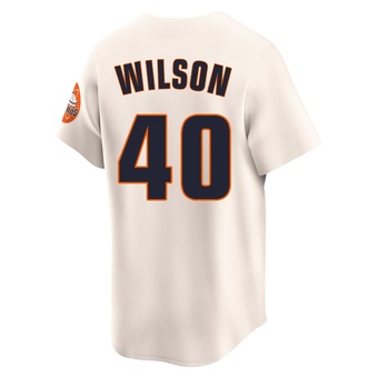 Youth Limited Houston Astros Don Wilson Throwback Cooperstown Collection Jersey - Cream