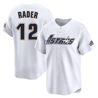 Youth Limited Houston Astros Doug Rader Throwback Cooperstown Collection Jersey - White