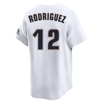 Youth Limited Houston Astros Ivan Rodriguez Throwback Cooperstown Collection Jersey - White