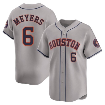Youth Limited Houston Astros Jake Meyers Away Jersey - Gray