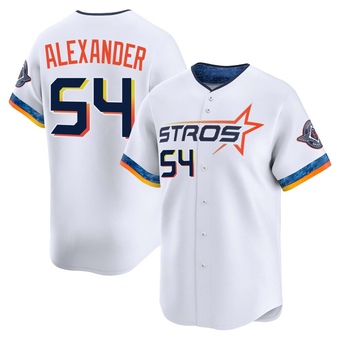 Youth Limited Houston Astros Jason Alexander 2025 City Connect Jersey - White