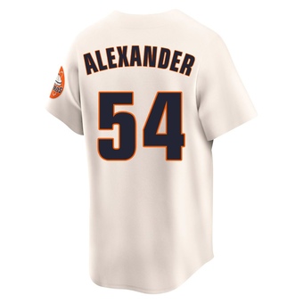 Youth Limited Houston Astros Jason Alexander Throwback Cooperstown Collection Jersey - Cream