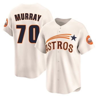 Youth Limited Houston Astros Jayden Murray Throwback Cooperstown Collection Jersey - Cream