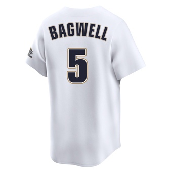 Youth Limited Houston Astros Jeff Bagwell Throwback Cooperstown Collection Jersey - White