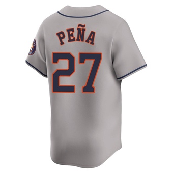 Youth Limited Houston Astros Jeremy Pena Away Jersey - Gray