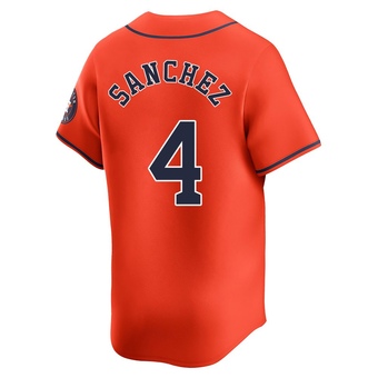 Youth Limited Houston Astros Jesus Sanchez Alternate Jersey - Orange
