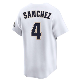 Youth Limited Houston Astros Jesus Sanchez Throwback Cooperstown Collection Jersey - White