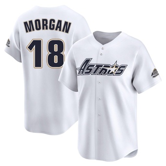 Youth Limited Houston Astros Joe Morgan Throwback Cooperstown Collection Jersey - White