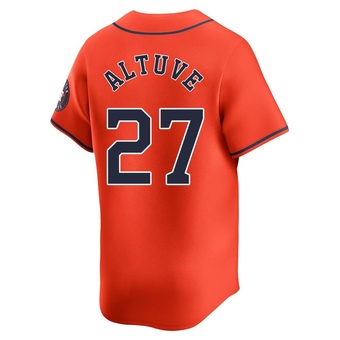 Youth Limited Houston Astros Jose Altuve Alternate Jersey - Orange