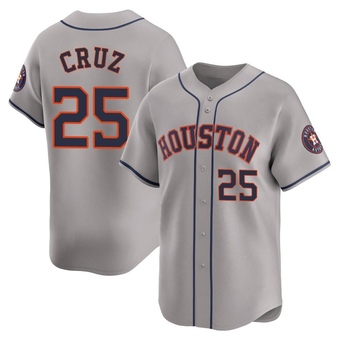 Youth Limited Houston Astros Jose Cruz Jr. Away Jersey - Gray